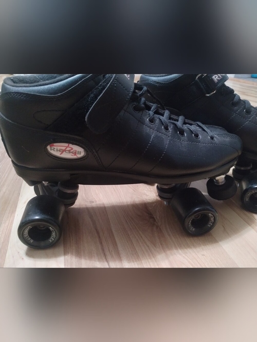 Riedell R3 Cayman Speedskates With Metaflex Vintage Wheels Size 11